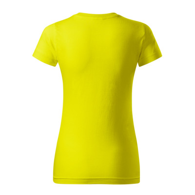 Tričko dámské 134 Basic  - 96 citronová