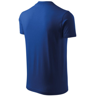 Tričko unisex 102 V-neck  - 05 královská modrá