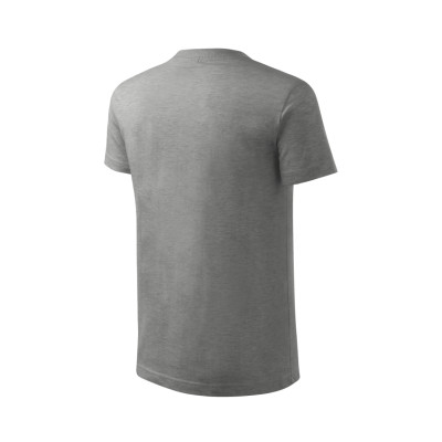 Tričko dětské 135 Classic New  - 12 tmavě šedý melír