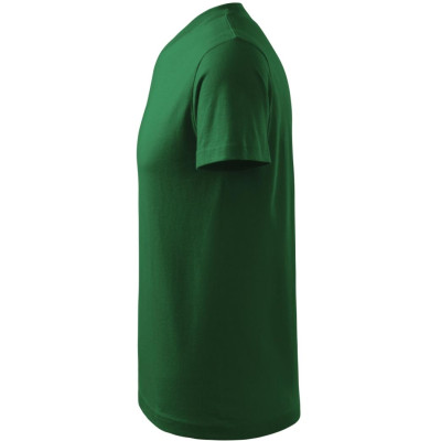 Tričko unisex 102 V-neck  - 06 lahvově zelená