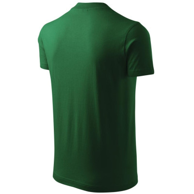 Tričko unisex 102 V-neck  - 06 lahvově zelená