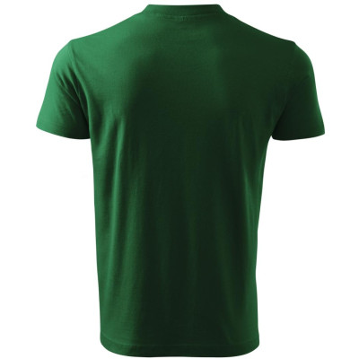 Tričko unisex 102 V-neck  - 06 lahvově zelená