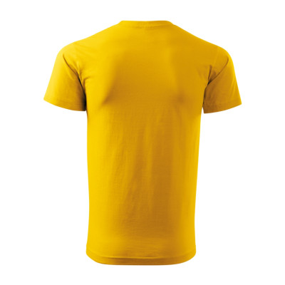 Tričko unisex 137 Heavy New  - 04 žlutá