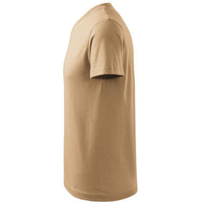 Tričko unisex 102 V-neck  - 08 písková
