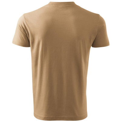 Tričko unisex 102 V-neck  - 08 písková