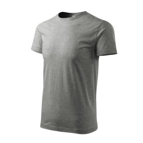 Tričko unisex 137 Heavy New  - 12 tmavě šedý melír