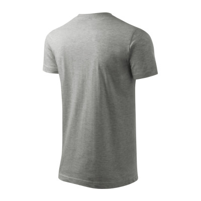 Tričko unisex 137 Heavy New  - 12 tmavě šedý melír