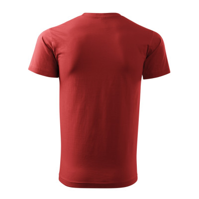 Tričko unisex 137 Heavy New  - 13 bordó