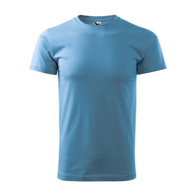 Tričko unisex 137 Heavy New  - 14 azurově modrá