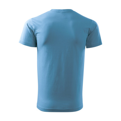 Tričko unisex 137 Heavy New  - 14 azurově modrá