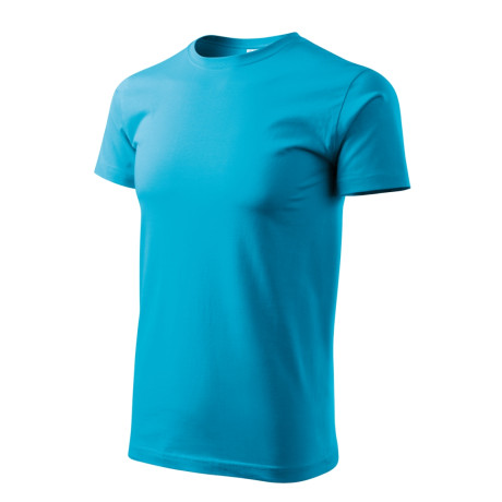 Tričko unisex 137 Heavy New  - 44 tyrkysová