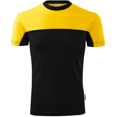 Tričko unisex 109 Colormix  - 04 žlutá