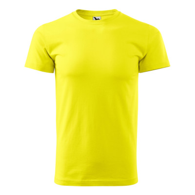 Tričko unisex 137 Heavy New  - 96 citronová