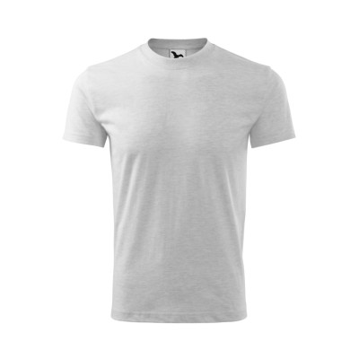 Tričko dětské 138 Basic  - 03 světle šedý melír