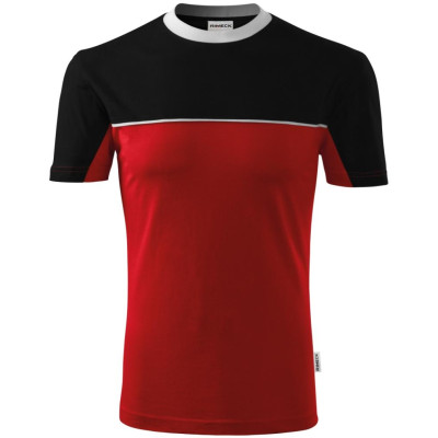 Tričko unisex 109 Colormix  - 07 červená