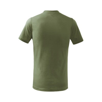 Tričko dětské 138 Basic  - 09 khaki