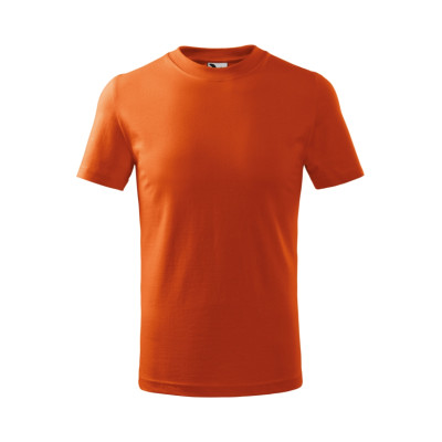 Tričko dětské 138 Basic  - 11 oranžová