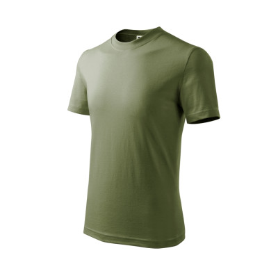 Tričko dětské 138 Basic  - 28 světlá khaki