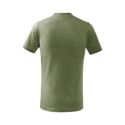 Tričko dětské 138 Basic  - 28 světlá khaki