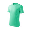 Single Jersey, 100 % bavlna (složení se může lišit - barva 03 - 97 % bavlna a 3 % viskóza, barva 12 - 85 % bavlna, 15 % viskóza), silikonová úpravaVeľkostná tabuľka