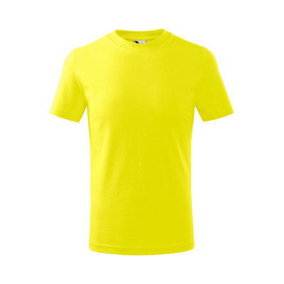 Tričko dětské 138 Basic  - 96 citronová