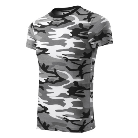 Tričko unisex 144 Camouflage  - 32 camouflage gray