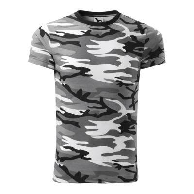 Tričko unisex 144 Camouflage  - 32 camouflage gray