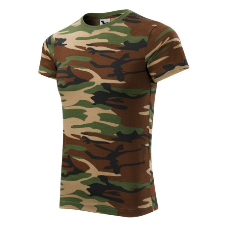 Tričko unisex 144 Camouflage  - 33 camouflage brown