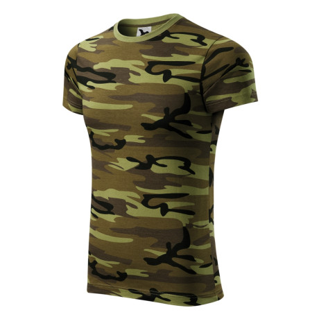 Tričko unisex 144 Camouflage  - 34 camouflage green