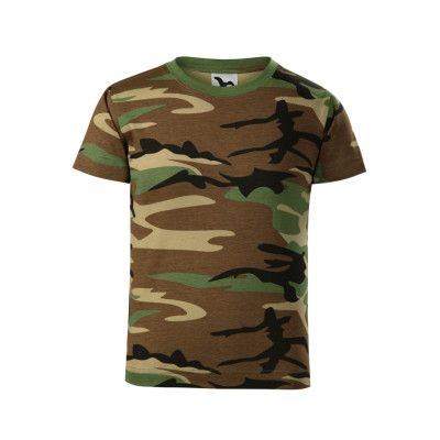 Tričko dětské 149 Camouflage  - 33 camouflage brown