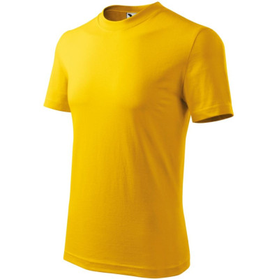 Tričko unisex 110 Heavy  - 04 žlutá