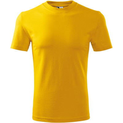 Tričko unisex 110 Heavy  - 04 žlutá