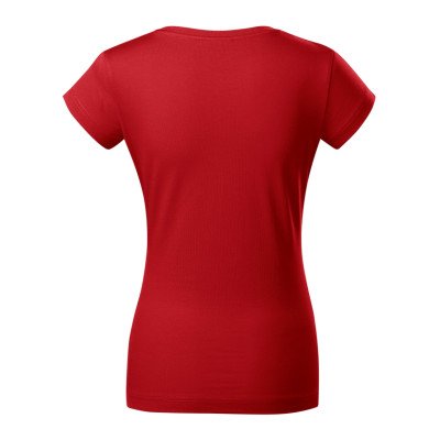 Tričko dámské 162 Fit V-neck  - 07 červená