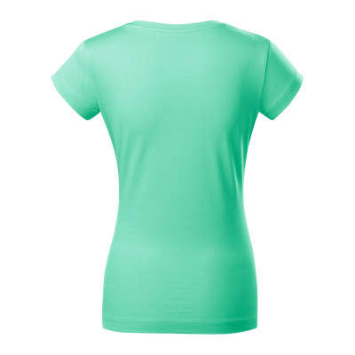 Tričko dámské 162 Fit V-neck  - 95 mátová