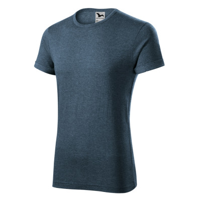 Tričko pánské 163 Fusion  - M2 tmavý denim melír