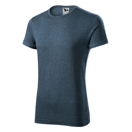 Tričko pánské 163 Fusion  - M2 tmavý denim melír