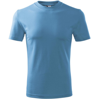 Tričko unisex 110 Heavy  - 14 azurově modrá