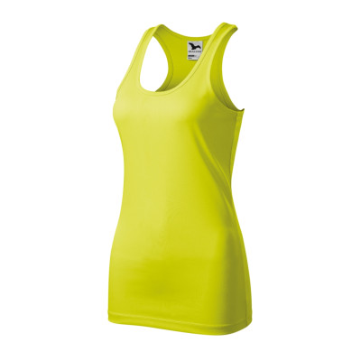 Tílko dámské 167 Racer  - 90 neon yellow