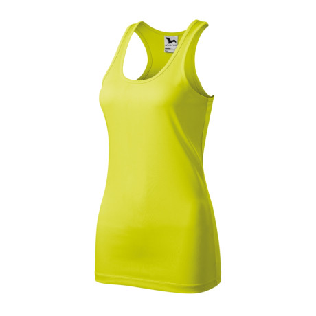 Tílko dámské 167 Racer  - 90 neon yellow