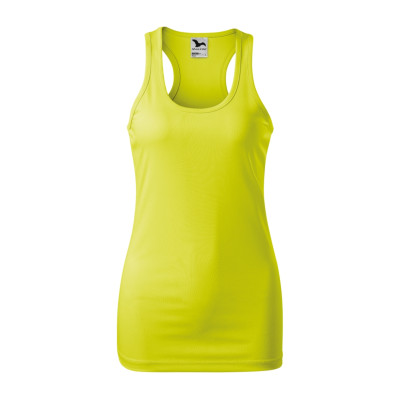 Tílko dámské 167 Racer  - 90 neon yellow
