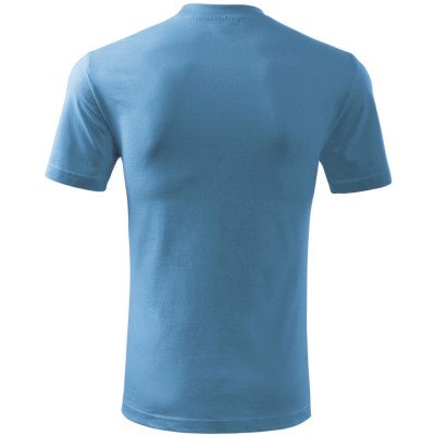 Tričko unisex 110 Heavy  - 14 azurově modrá