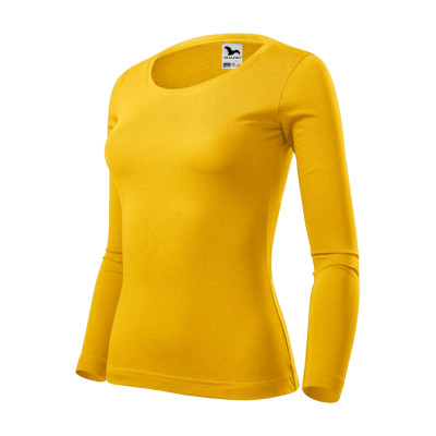 Triko dámské 169 Fit-T LS  - 04 žlutá