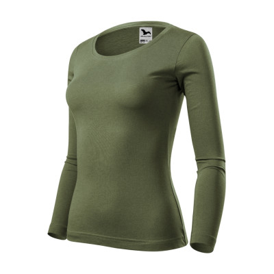 Triko dámské 169 Fit-T LS  - 09 khaki
