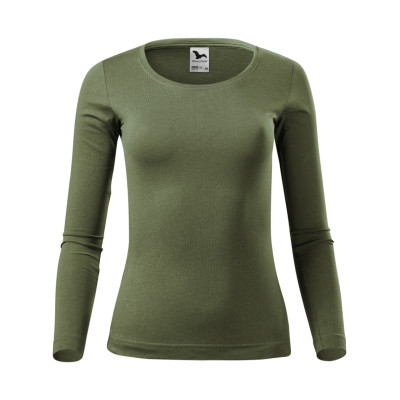 Triko dámské 169 Fit-T LS  - 09 khaki