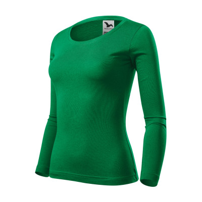 Triko dámské 169 Fit-T LS  - 16 středně zelená