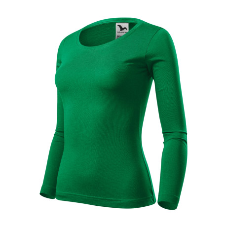 Triko dámské 169 Fit-T LS  - 16 středně zelená