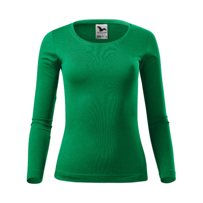 Triko dámské 169 Fit-T LS  - 16 středně zelená