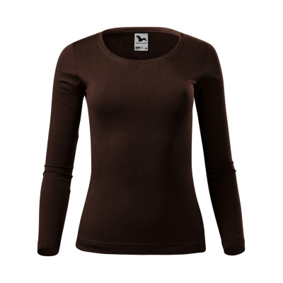 Triko dámské 169 Fit-T LS  - 27 kávová