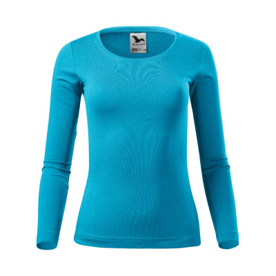 Triko dámské 169 Fit-T LS  - 44 tyrkysová