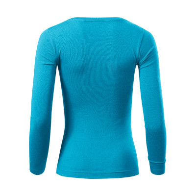 Triko dámské 169 Fit-T LS  - 44 tyrkysová